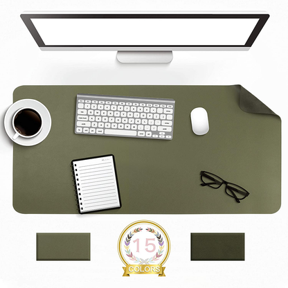 Writing Desk Pad Protector, Anti-Slip Thin Mousepad for Computers,Office Desk Accessories Laptop Waterproof Desk Protector for Office Decor and Home