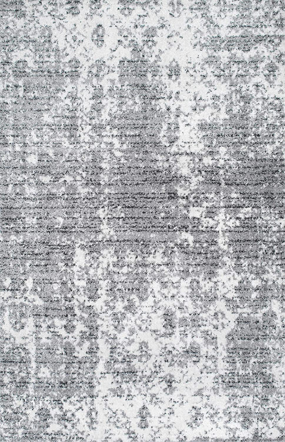 nuLOOM Misty Shades Deedra Area Rug, 4' Round, Grey
