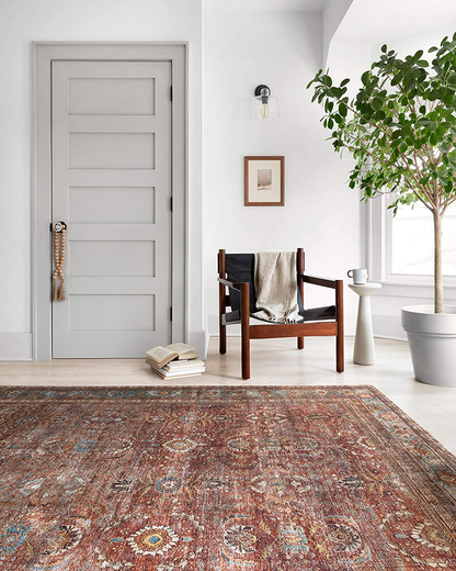 Loloi II Layla LAY-13 Antique Traditional Accent Rug 3'-6" x 5'-6"
