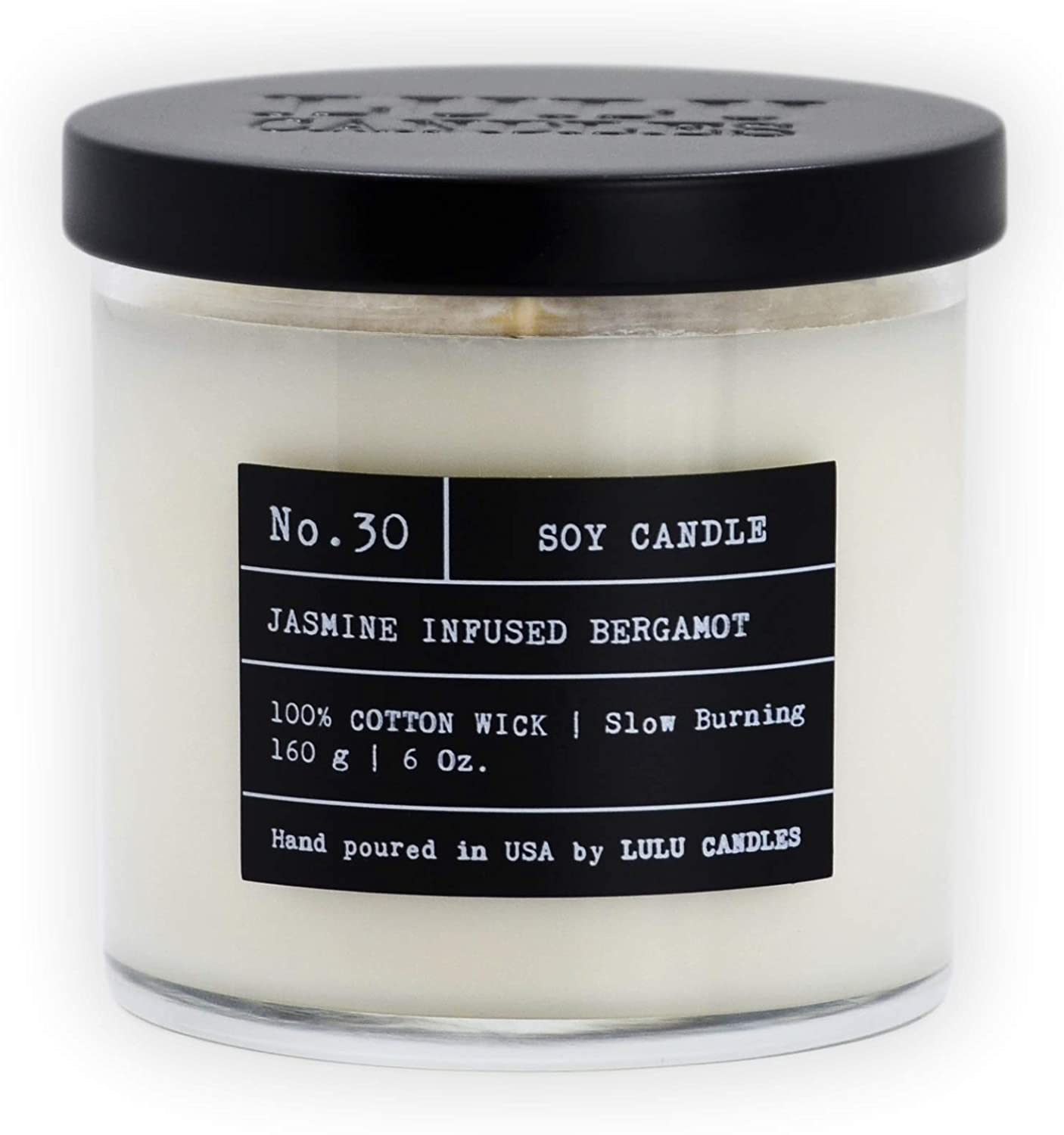 Lulu Candles | Fresh Linen | Luxury Scented Soy Jar Candle | Hand Poured in The USA | Highly Scented & Long Lasting - 2 Pack - 9 Oz. - NO LID
