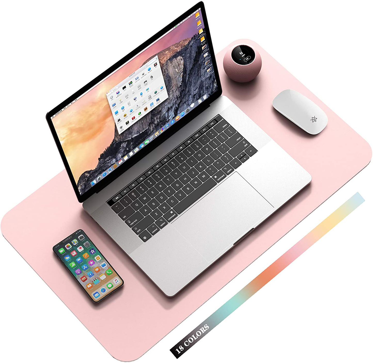 Writing Desk Pad Protector, Anti-Slip Thin Mousepad for Computers,Office Desk Accessories Laptop Waterproof Desk Protector for Office Decor and Home