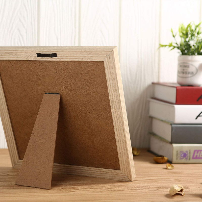 Changeable Wooden Message Board With Display Stand And Wall Mount