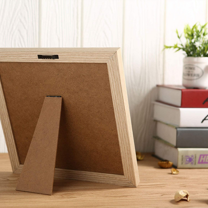 Changeable Wooden Message Board With Display Stand And Wall Mount