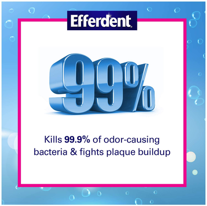 Efferdent Denture Cleanser Tablets, Complete Clean, 102 Tablets