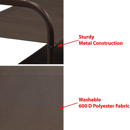 Simple Houseware 3-Tier Shoe Rack Storage Organizer 12-Pair / 20-Pair, Bronze