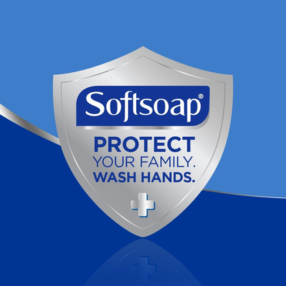 Softsoap Antibacterial Liquid Hand Soap, Crisp Clean - 11.25 Fluid Ounces (6 Pack)