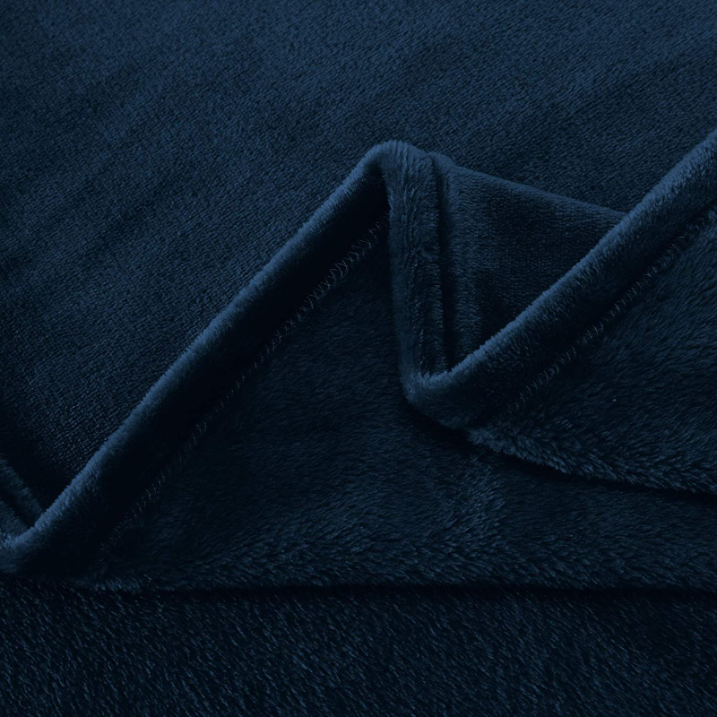 Microfiber Sleep Zone Lightweight Flannel Fleece Blanket Throw 