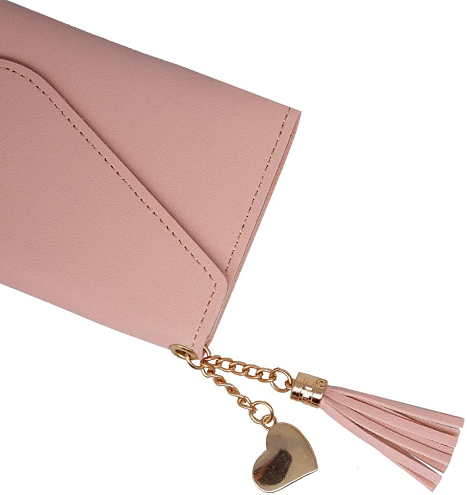 Womens Wallet Ultra Slim Pu Leather Credit Card Holder Clutch Hand holding trendy Wallets for Women