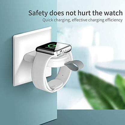 Charger for Apple Watch, Travel Car Charger, Portable USB Wireless Magnetic Fast Charging Compatible with for Apple Watch Series SE 6 5 4 3 2 1