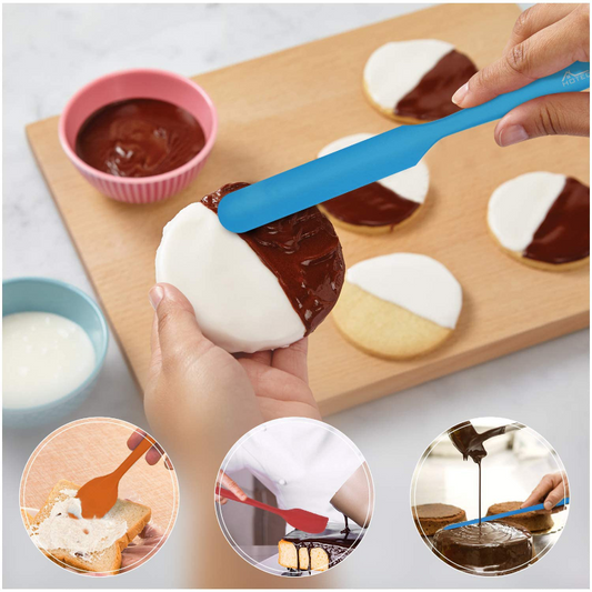 5 Piece Food Grade Silicone Spatula Set