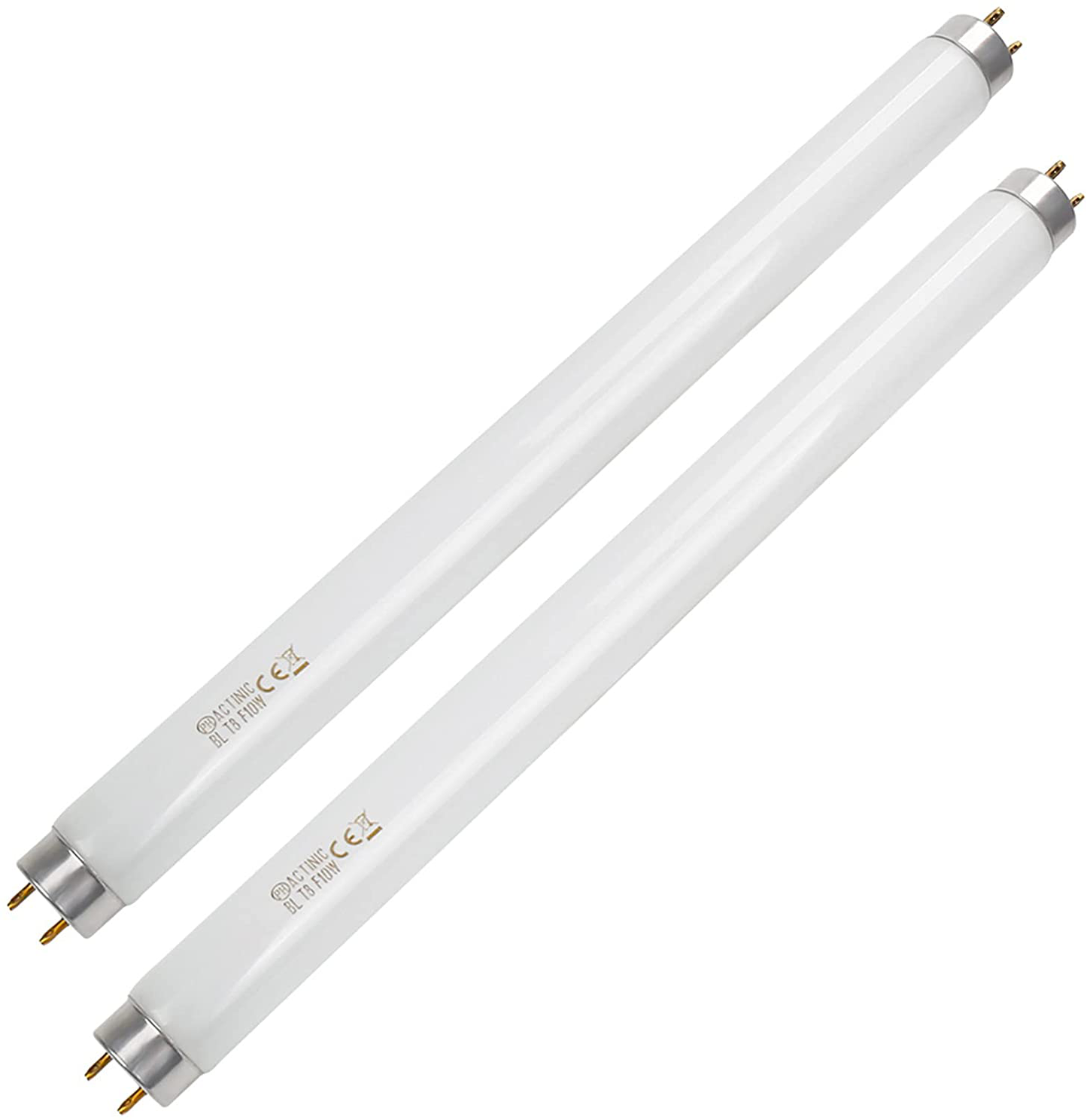 2 Pack Replacement 10W UV Light Bulb for 20W Electric Bug Zapper,13inch 10W Replacement UV T8 Mosquito Zapper Lamp Bulb Light Ultraviolet Tube,Bug Zapper Bulb for 20 Watt Mosquito Insect Killer