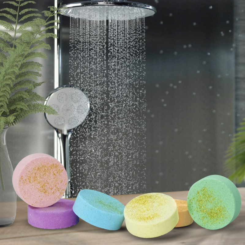 9 Piece Essential Oil Shower Steamers And Scented Candles Gift Set
