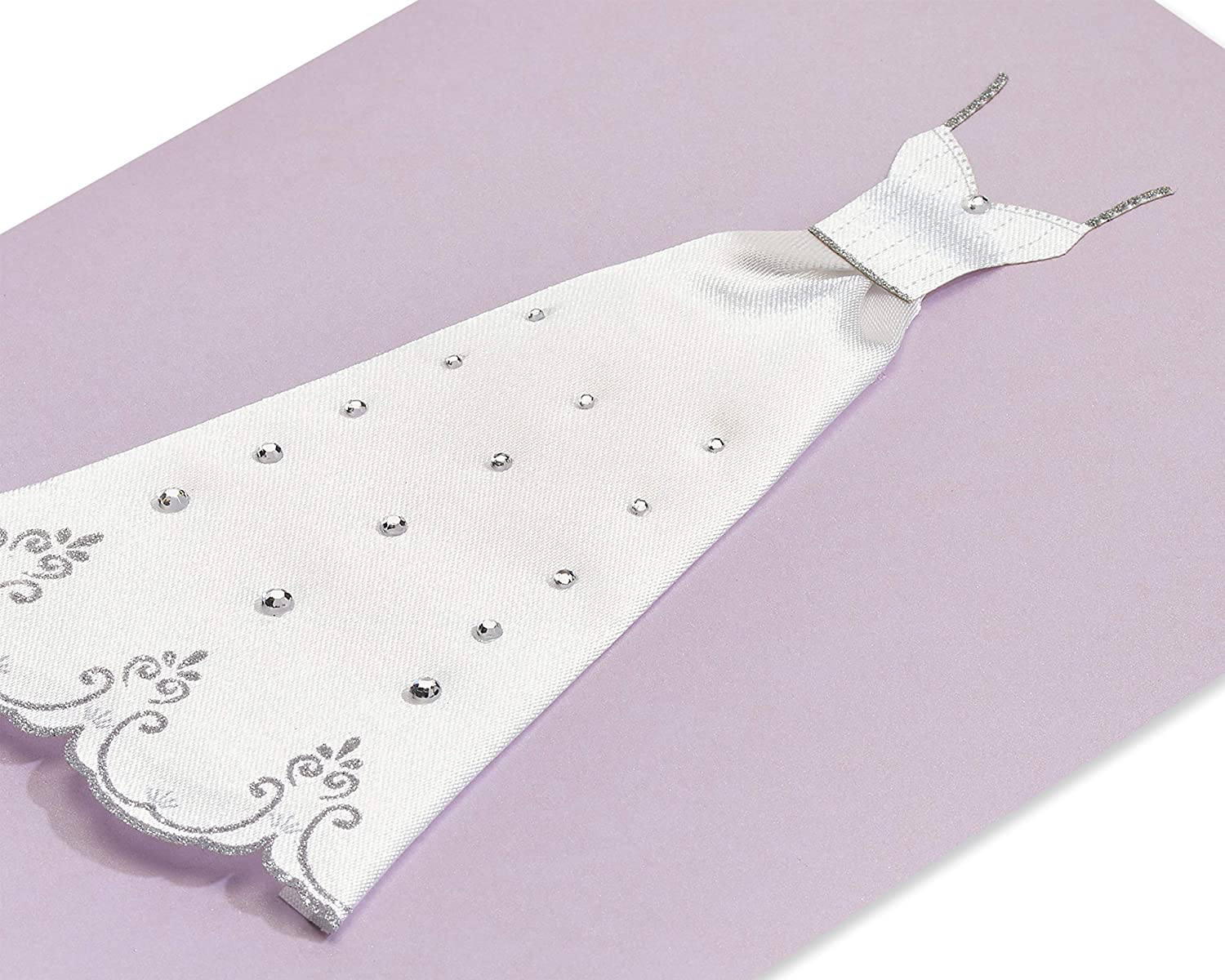 Papyrus Wedding Shower Card for the Bride-to-Be (Handmade Bridal Gown)