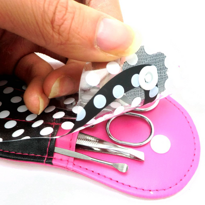 6 Pack Flip Flop Party Favor Manicure Set
