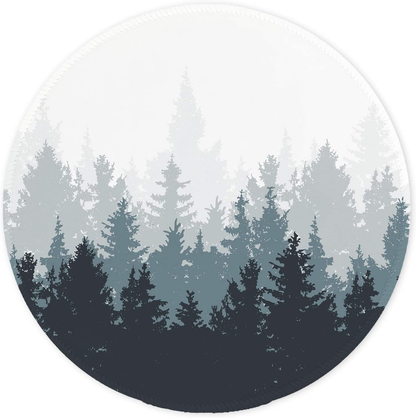 ITNRSIIET Mouse Pad, Colorful Geometric Pattern Design Round Mousepad. Customized Gaming Mousepads for Laptop and Computer. Cute Design Desk Accessories. Non-Slip, Stitched Edges, Waterproof