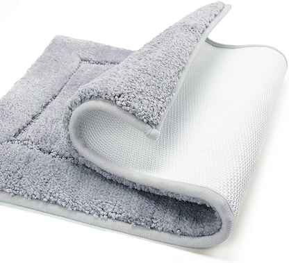 Bathroom Rug Mat Non Slip Bath Mat Machine Washable Dry Comfortable Floor Carpet Extra Absorbent and Soft
