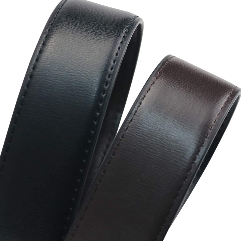 Men's Casual Reversible Leather Dress Belt