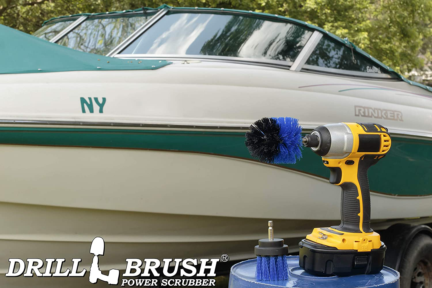 Cleaning Supplies - Pool Accessories - Drill Brush - Small Spin Brush Pool Maintenance Set - Slide - Deck Brush - Pond Liner - Hot Tub - Spa - Pool Brush - Diving Board - Carpet Cleaner