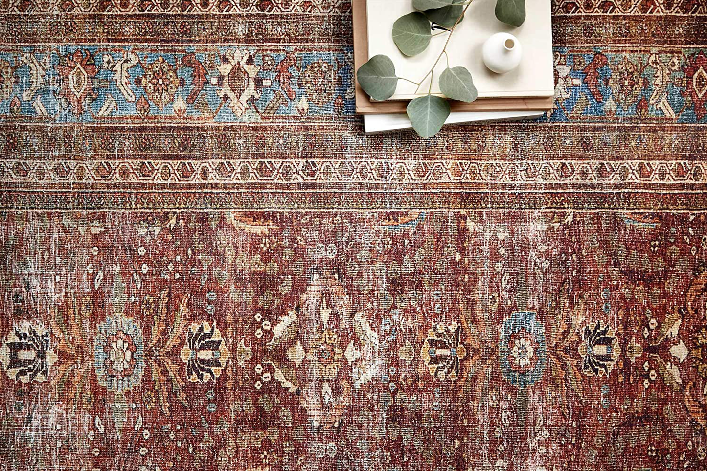 Loloi II Layla LAY-13 Antique Traditional Accent Rug 3'-6" x 5'-6"