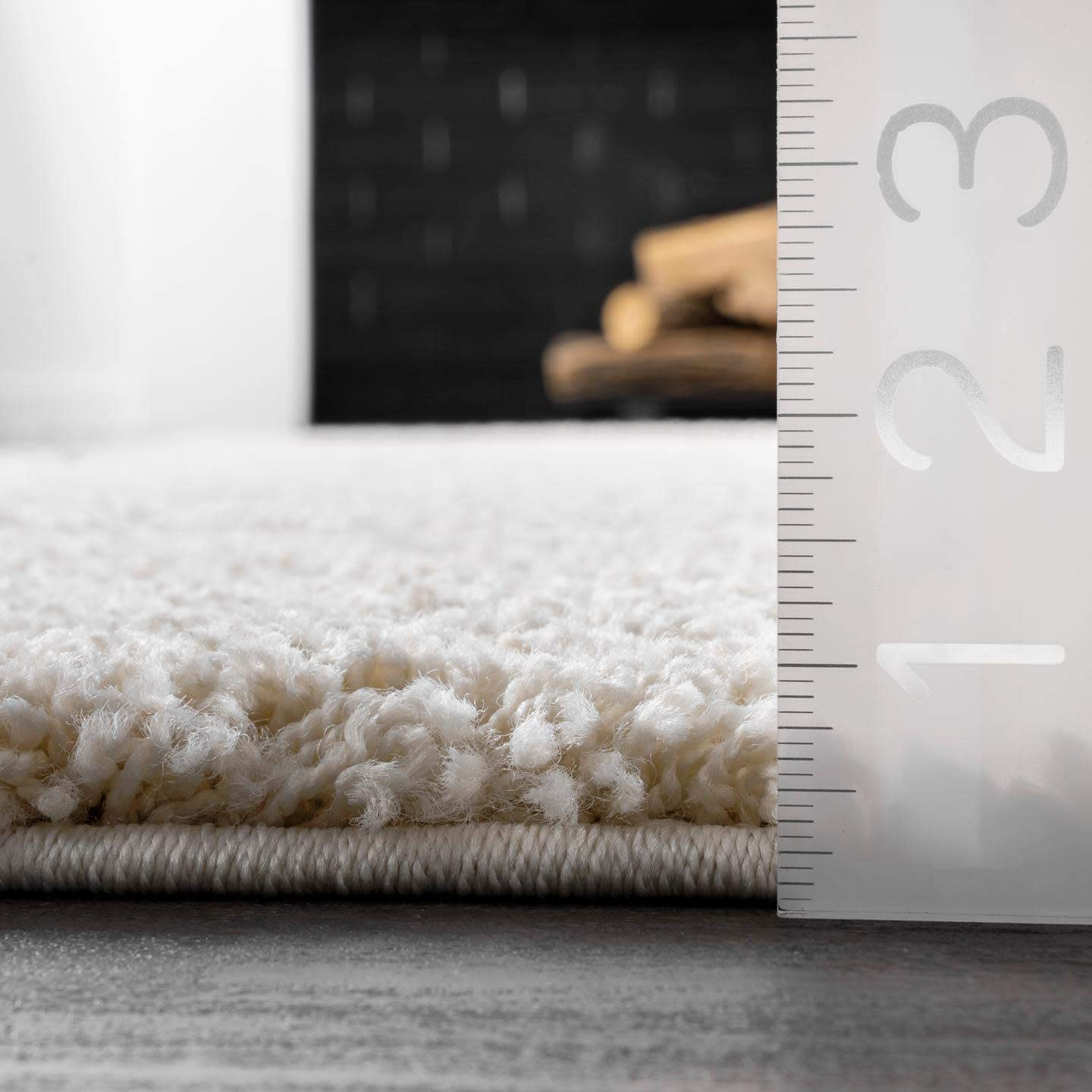 nuLOOM Carolyn Cozy Soft & Plush Shag Runner Rug, 2' 8" x 8', Dark Grey