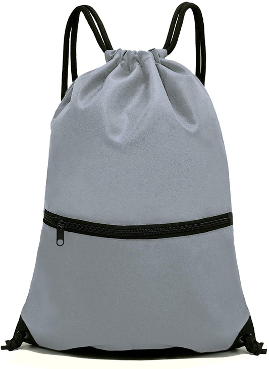 HOLYLUCK Drawstring Backpack Bag Sport Gym Sackpack