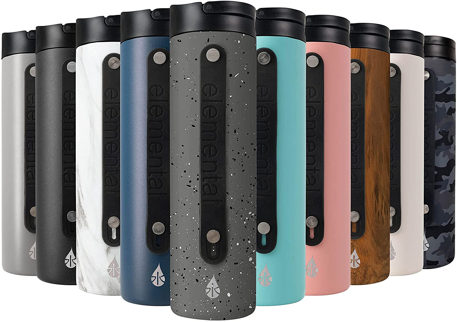 Iconic Bottle (Grey Speckle, 20 oz)