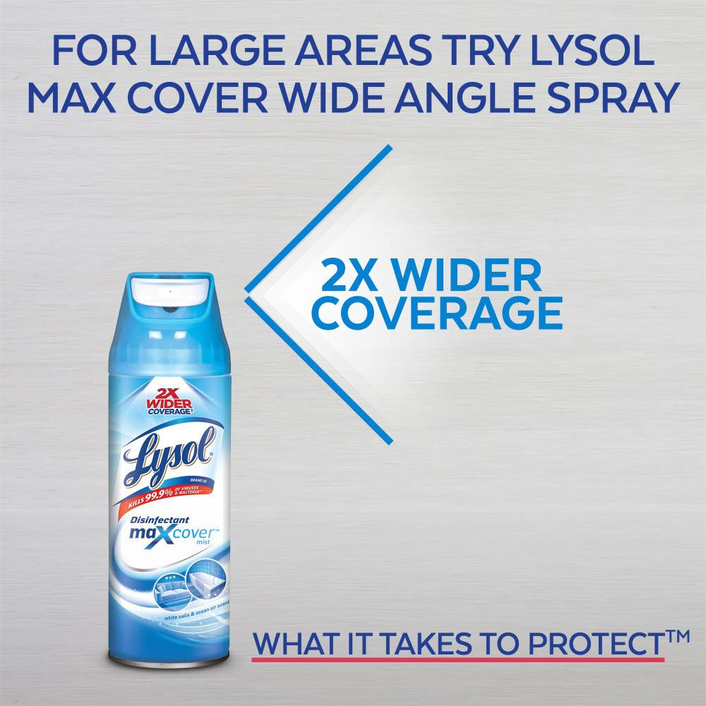 Lysol Disinfectant Spray, Crisp Linen, 12.50 Oz
