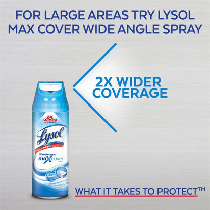 Lysol Disinfectant Spray, Crisp Linen, 12.50 Oz