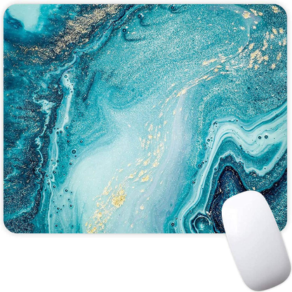 Mouse Pad,Red Moon Cloud Samurai Pattern Seamless Waterproof Gaming Anime Gift Mouse Pad Desk Accessories Non-Slip Rubber Mousepad for Laptop and Computer