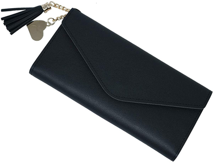 Womens Wallet Ultra Slim Pu Leather Credit Card Holder Clutch Hand holding trendy Wallets for Women
