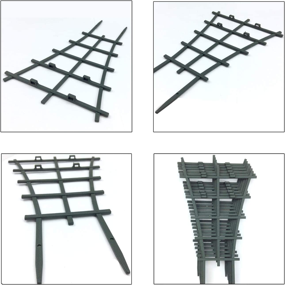 12 Pcs Garden Mini Climbing Trellis for Potted Climbing Plants Vines
