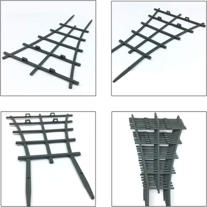 12 Pcs Garden Mini Climbing Trellis for Potted Climbing Plants Vines