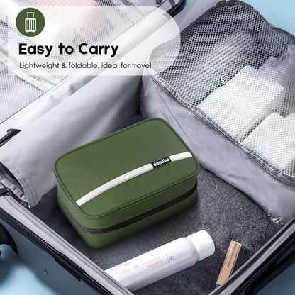 Dopobo Travelling Toiletry Bag Portable Hanging Water-Resistant Wash Bag for Travelling, Business Trip, Camping