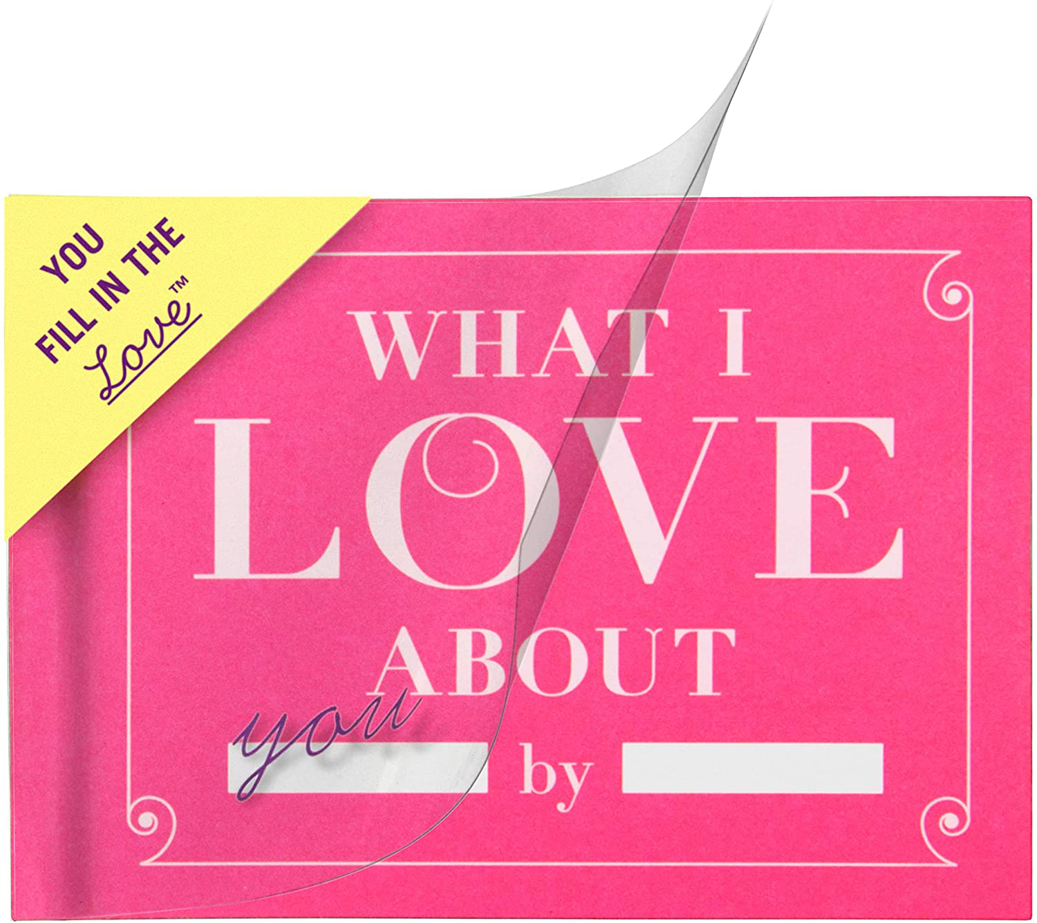 Knock Knock What I Love about You, Sister Fill in the Love Book Fill-in-the-Blank Gift Journal, 4.5 x 3.25-inches