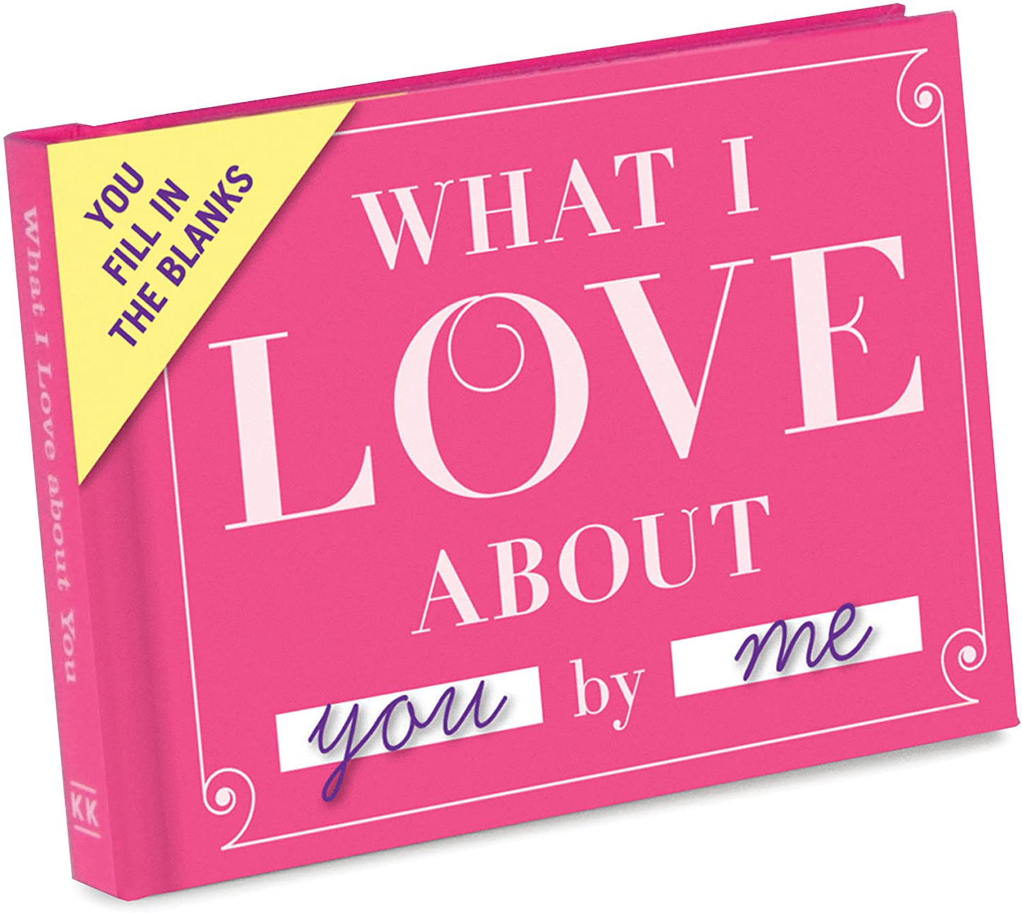 Knock Knock Why I Miss You Fill in the Love Book Fill-in-the-Blank Gift Journal, 4.5 x 3.25-inches