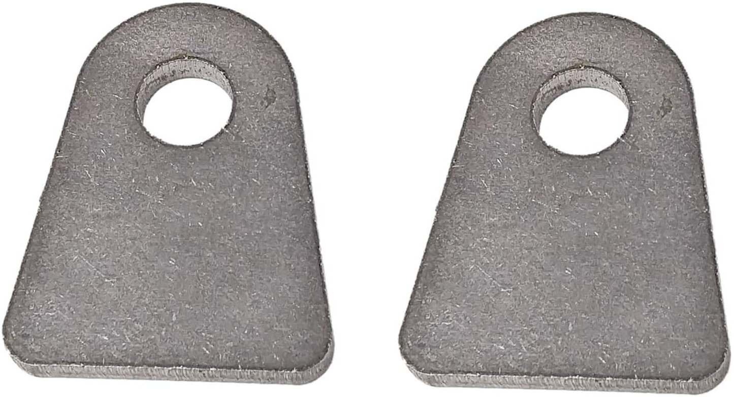 1.5" Flat Bottom shock tab, Pair (2)