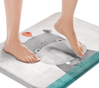 Bath Mats for Bathroom, Bathroom Mats Rugs Non-Slip,  Washable Cover 