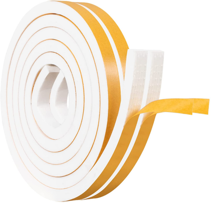 Weather Stripping Door Seal Strip with Self Adhesive Foam Tape Soundproof Door Draft Stopper for Doors Windows and Shower Glass Gaps