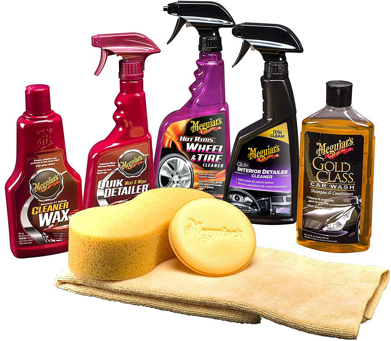 Meguiar's G55012 Classic Wash & Wax Kit