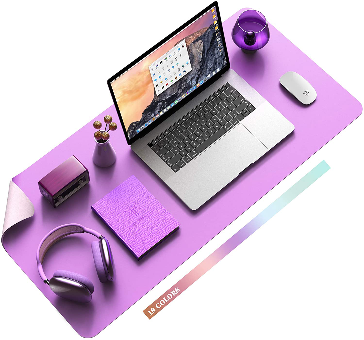 Writing Desk Pad Protector, Anti-Slip Thin Mousepad for Computers,Office Desk Accessories Laptop Waterproof Desk Protector for Office Decor and Home