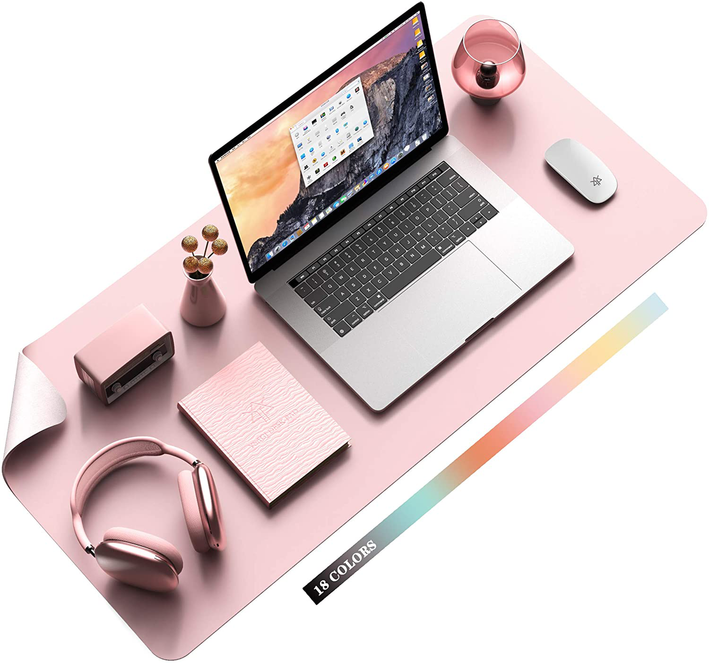 Writing Desk Pad Protector, Anti-Slip Thin Mousepad for Computers,Office Desk Accessories Laptop Waterproof Desk Protector for Office Decor and Home
