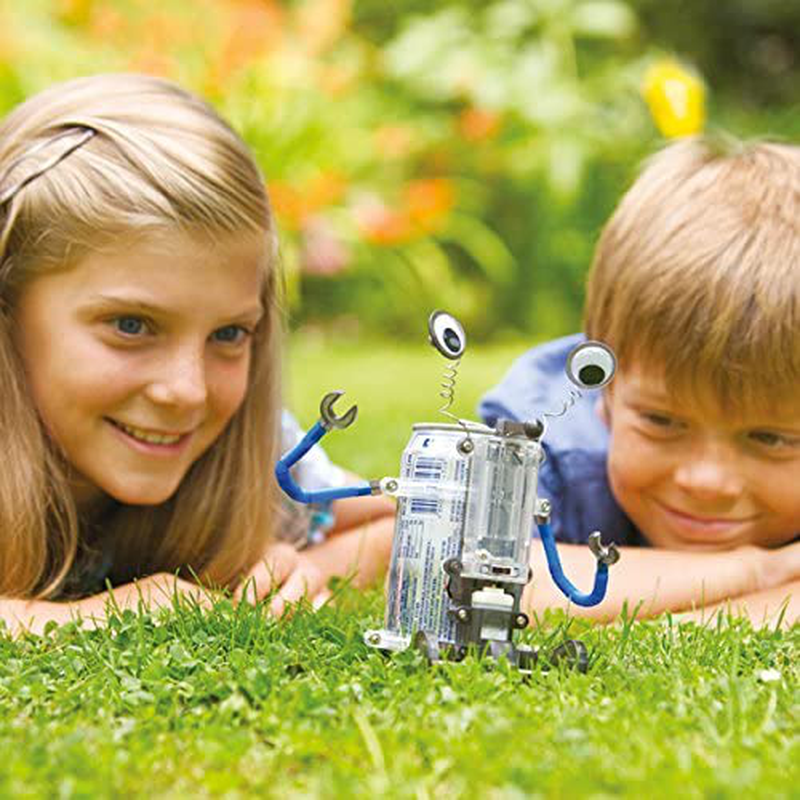 4M Tin Can Robot - DIY Science Construction Stem Toy For Kids & Teens