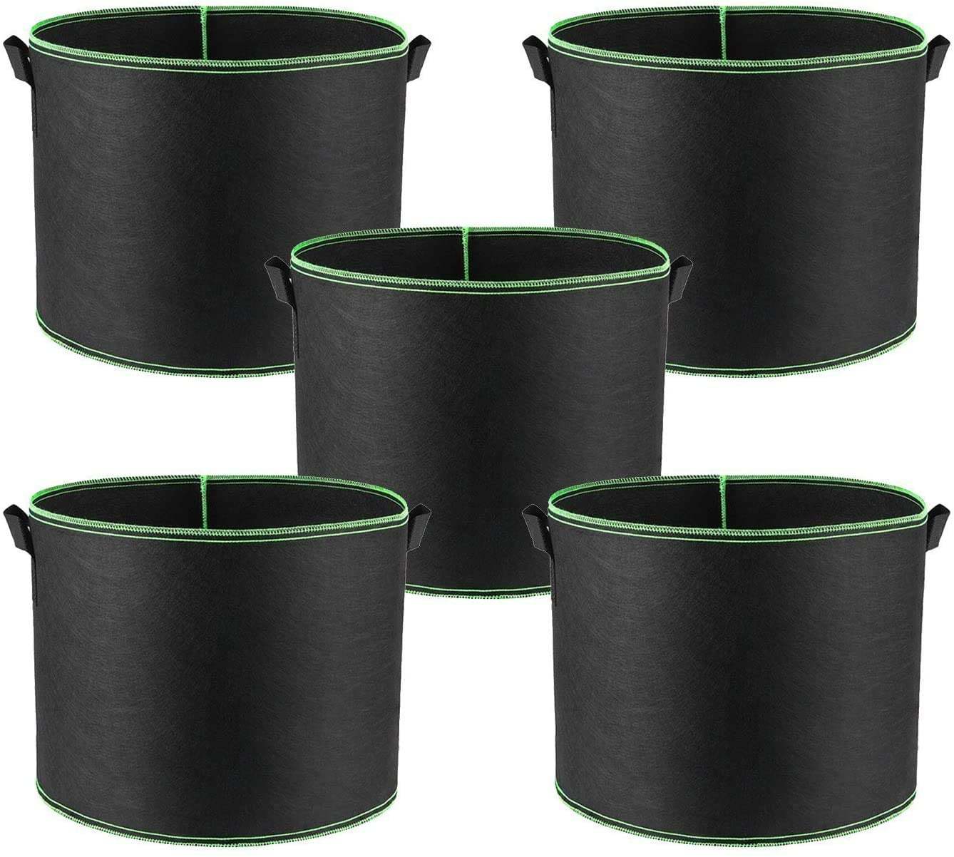 Plant Grow Bags Aeration Fabric Pots with Handles
