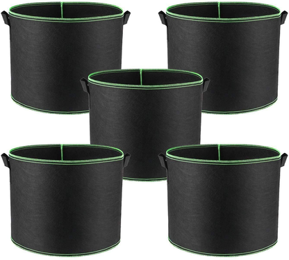 Plant Grow Bags Aeration Fabric Pots with Handles