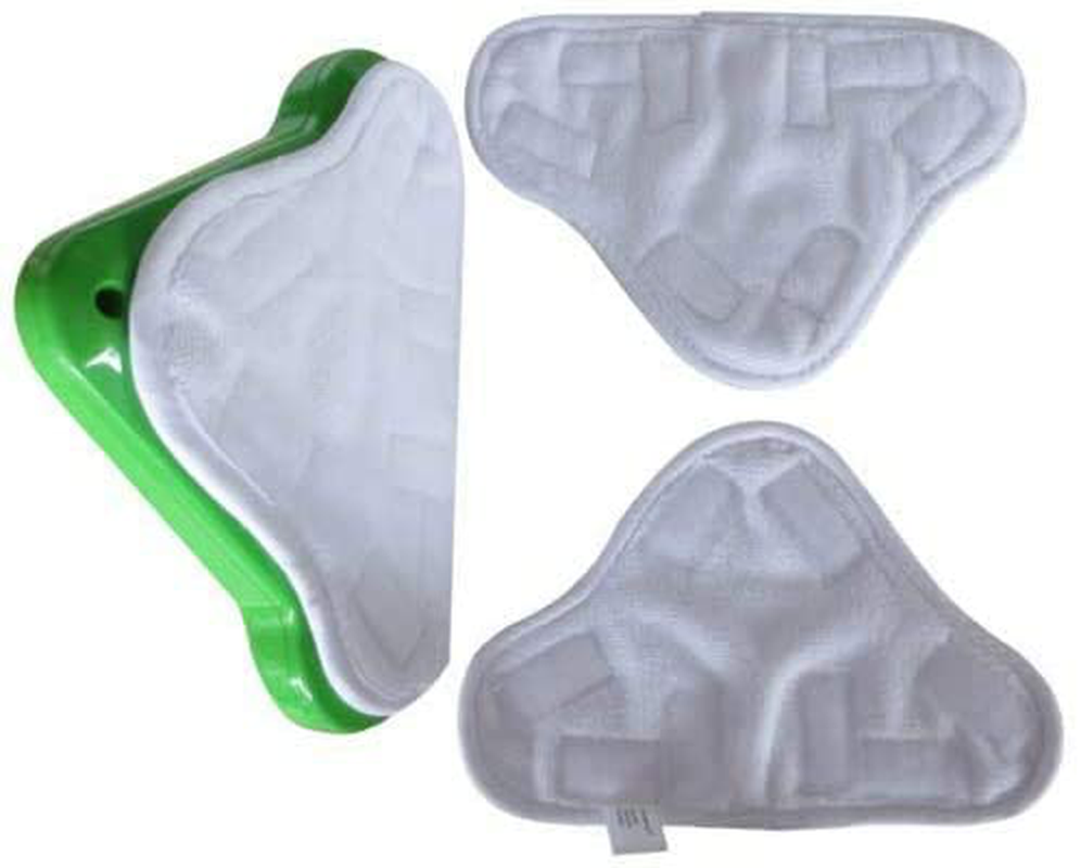 eoocvt 3pcs Microfibre Steam Mops Cleaning Pads Replacement Steam Mop Compatible for H2O X5 H20 Washable
