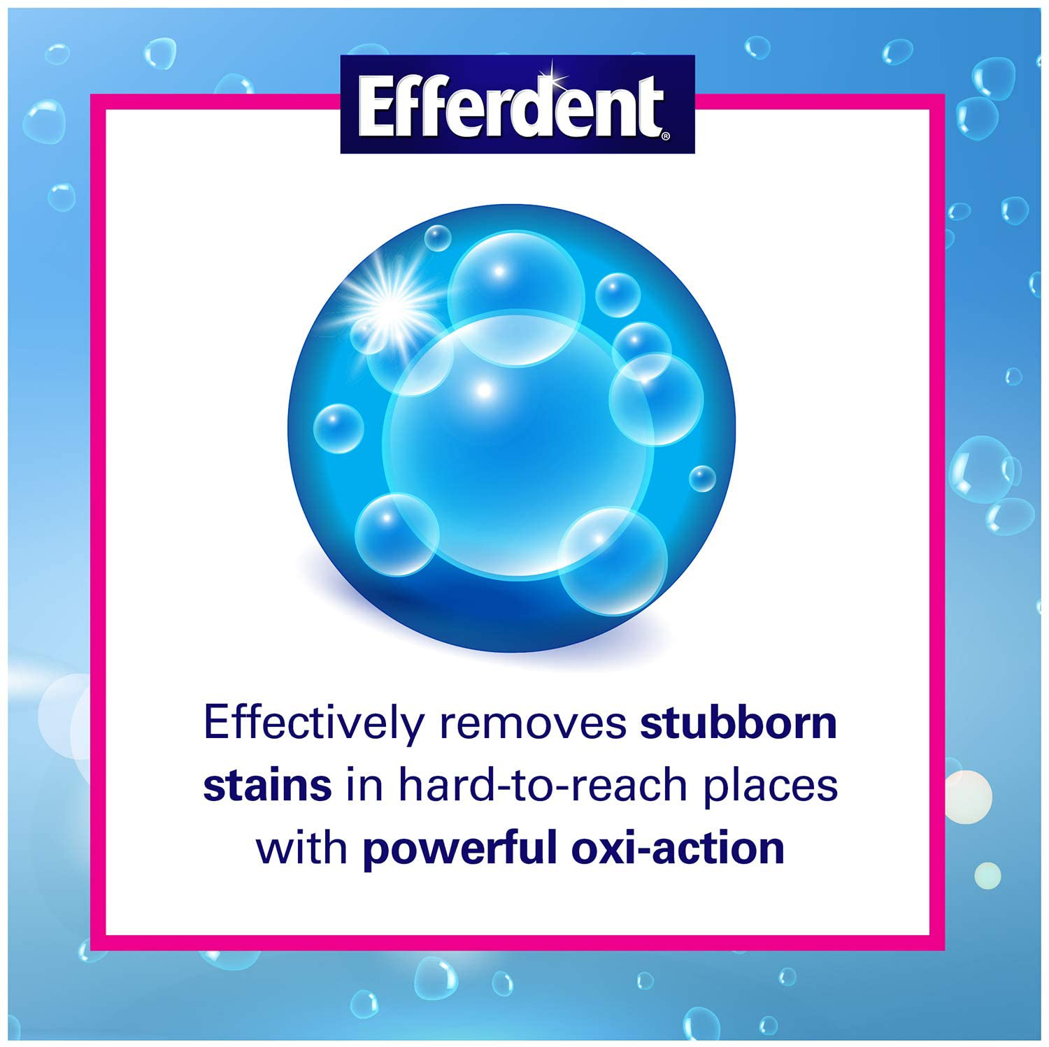 Efferdent Denture Cleanser Tablets, Complete Clean, 102 Tablets