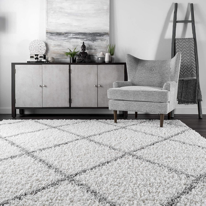 nuLOOM Trellis Cozy Soft & Plush Shag Runner Rug, 2' 8" x 8', Pink
