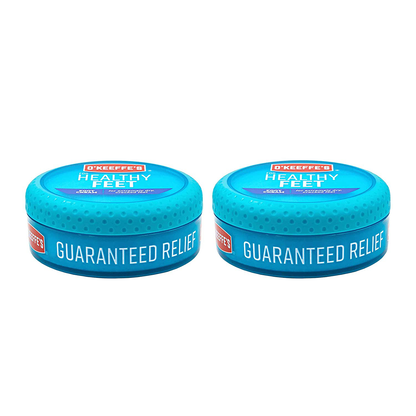 O'Keeffe's Healthy Feet Foot Cream, 3.2 ounce Jar, (Pack of 2)