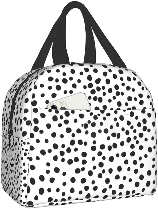 Easy Insulated Lunch Bags for Women Men, Cute Reusable Lunch Boxes Small Suitable Girls Boys Teens Work Picnic Travel, Strawberry