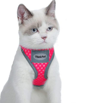 Reflective Breathable Soft Air Mesh No Pull Puppy Harness